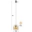 WoonStijl Hanglamp 1L drift glass Amber