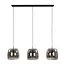 WoonStijl Hanglamp 3L drift glass