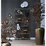 Light en Living Ornament in pot 152x90x152 cm BAMBOO metallic donker brons