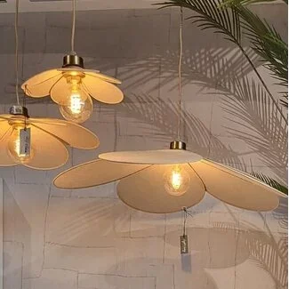 Light en Living Hanglamp Ø79x20 cm FYANO zand