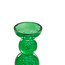 Light en Living Kaarsenhouder ITINGA Ø10x26,5 cm van groen bubbelglas