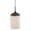 Light en Living Hanglamp 3L 90x22x32 cm DANIA hout print d bruin+touw crème