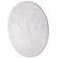 PTMD Wandornament Wiktor Wit MDF rond swirl carved S