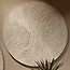 PTMD Wandornament Wiktor Wit MDF swirl carved S - Ø 90 cm