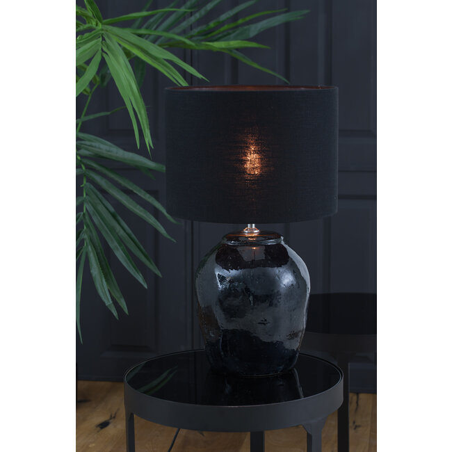 Light en Living Lampenkap cilinder 40-40-30 cm LIVIGNO zwart