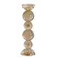 Light en Living Kaarsenhouder ITINGA glas bubbel amber Ø9,5x34 cm