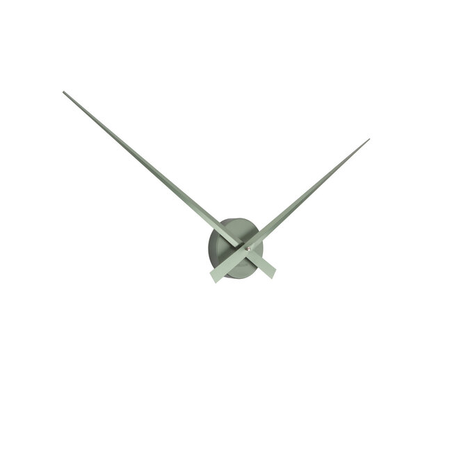 Karlsson Wandklok Little Big Time groen metallic