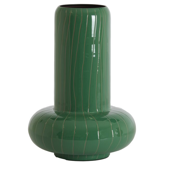 Light en Living Vaas deco Ø23x33 cm ASANO groen-roze