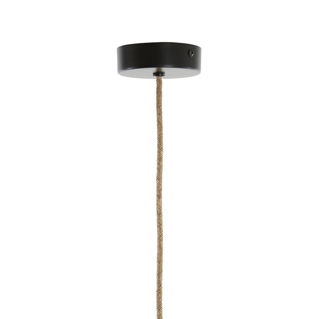 Light en Living Hanglamp Ø42x42 cm MAKASSAR zijde crème