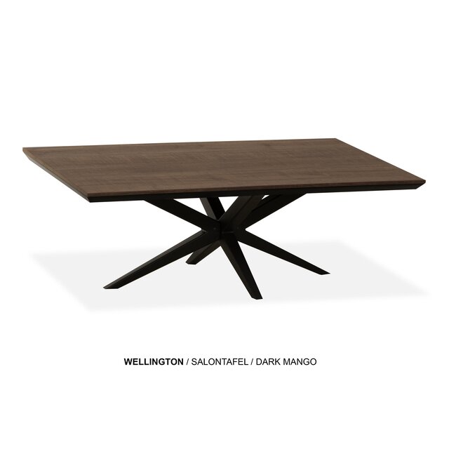 WoonMax Salontafel Wellington rechthoek Lamulux  - 135 x 67 cm