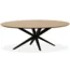 WoonMax Eettafel Wellington Ovaal Lamulux  - Diverse kleuren en afmetingen
