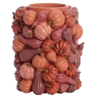 Light en Living Vaas deco Ø28x33 cm PUMPKIN rood