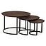 WoonMax Salontafel set van 3 Dover Lamulux - diverse kleuren