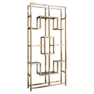 Richmond Interiors  Wandkast Magnus brushed Goud Brushed