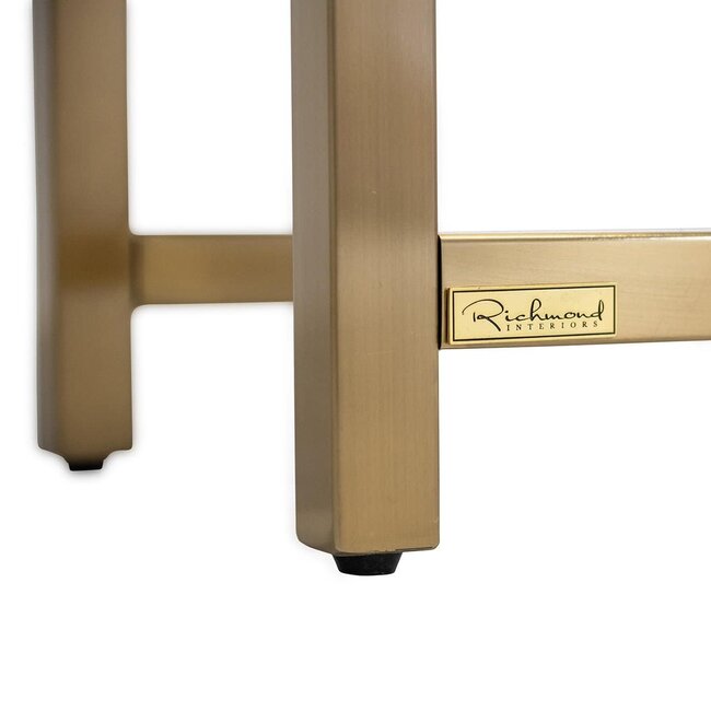 Richmond Interiors  Wandkast Magnus brushed Goud Brushed