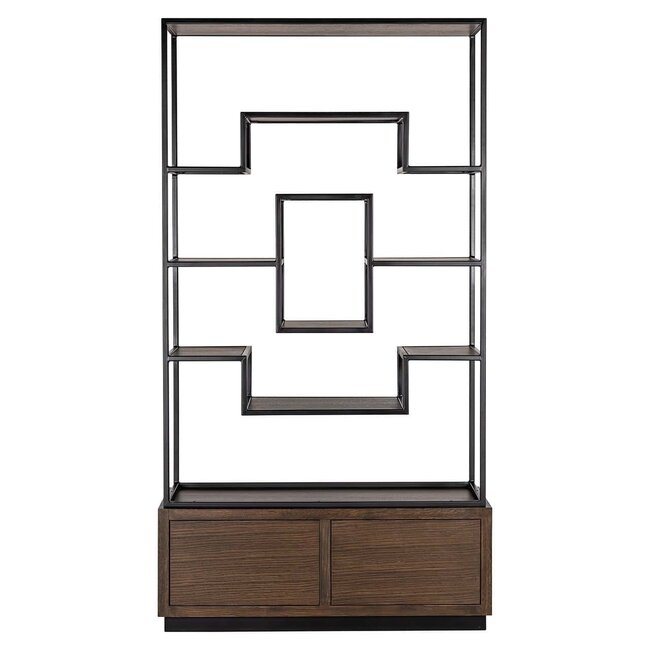 Richmond Interiors  Wandkast Bonvoy Bruin 2-laden Bruin