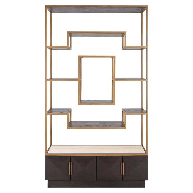 Richmond Interiors  Wandkast Claremont Bruin
