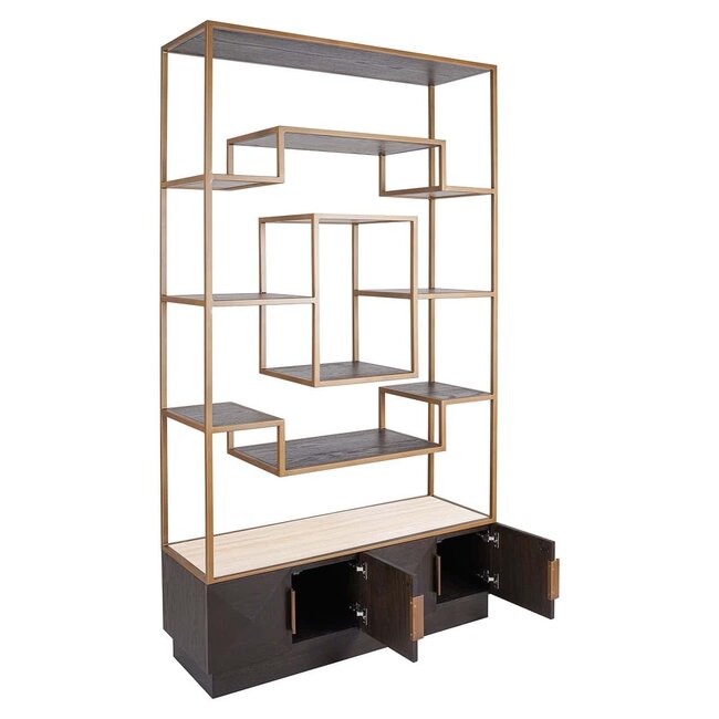 Richmond Interiors  Wandkast Claremont Bruin