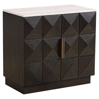 Richmond Interiors  Dressoir Claremont 2-deurs Bruin