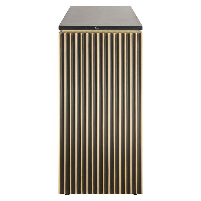 Richmond Interiors  Dressoir Les Arcs 3-deurs Brushed Goud