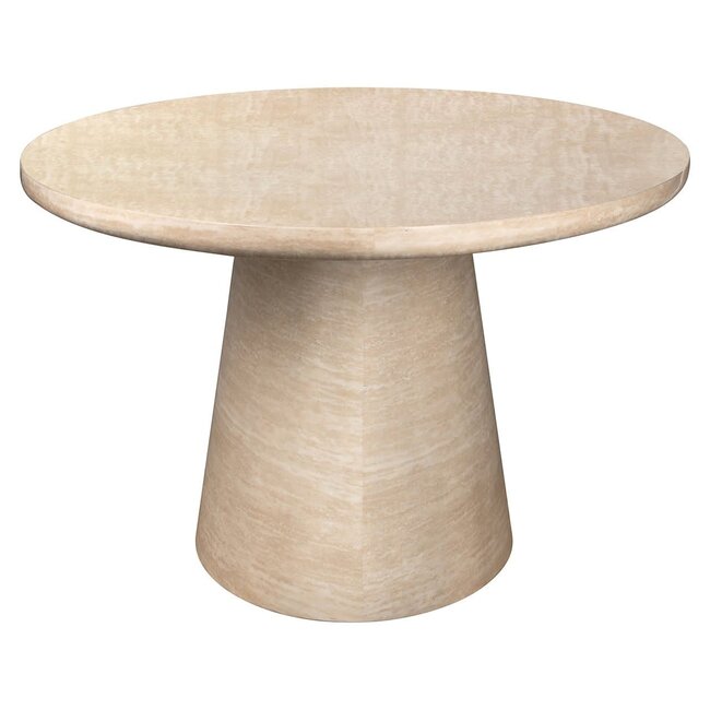 Richmond Interiors  Eettafel Fictus Travertine faux Beige