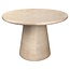 Richmond Interiors  Eettafel Fictus Travertine faux Beige