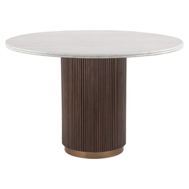 Richmond Interiors  Eettafel Mayfield 120Ø Bruin