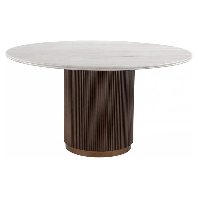 Richmond Interiors  Eettafel Mayfield 140Ø Bruin