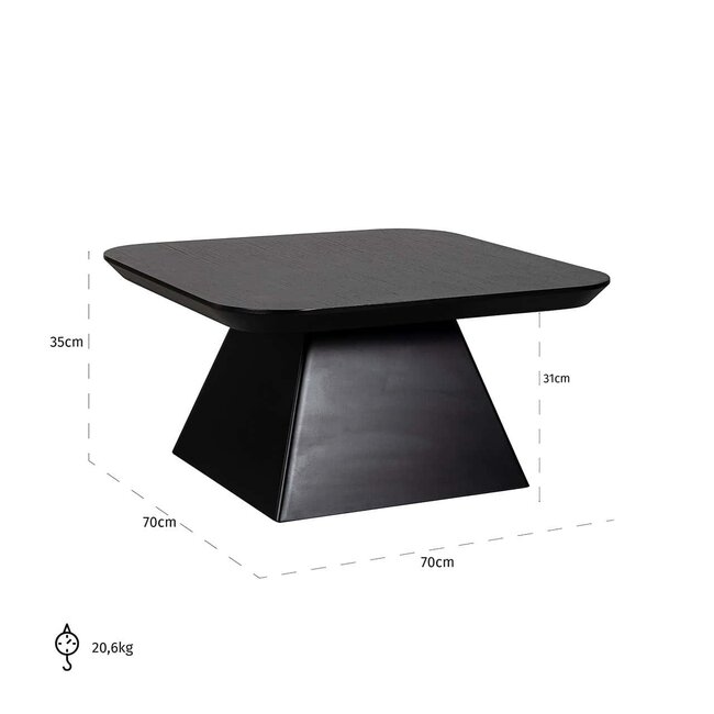 Richmond Interiors  Salontafel Bonvoy Zwart