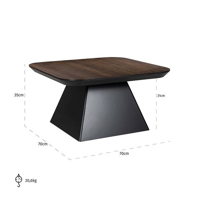 Richmond Interiors  Salontafel Bonvoy Bruin