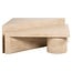 Richmond Interiors  Salontafel set Fictus Travertine faux Beige