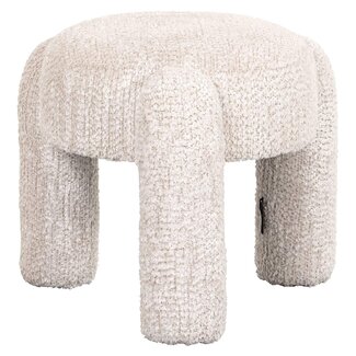 Richmond Interiors  Poef Holly Be Lovely 11 Cream