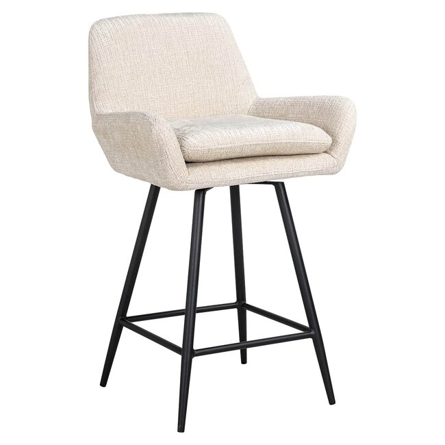Richmond Interiors  Counterstoel Linsey beige chenille Niagara 902 beige