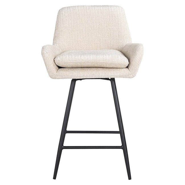 Richmond Interiors  Counterstoel Linsey beige chenille Niagara 902 beige