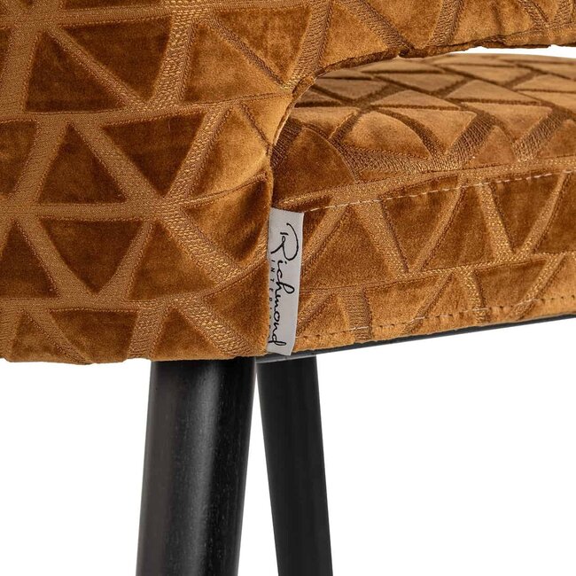 Richmond Interiors  Counterstoel Indigo Triangle 2013 old Goud