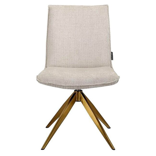 Richmond Interiors  Draaistoel Dakota Niagara 902 beige chenille