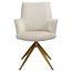 Richmond Interiors  Draaistoel met arm Dakota Niagara 902 beige chenille