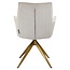 Richmond Interiors  Draaistoel met arm Dakota Niagara 902 beige chenille