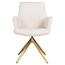 Richmond Interiors  Draaistoel met arm Dakota Niagara 902 beige chenille