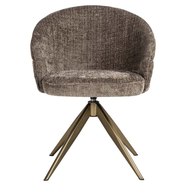 Richmond Interiors  Draaifauteuil Zendaya Niagara 104 Stone Chenille