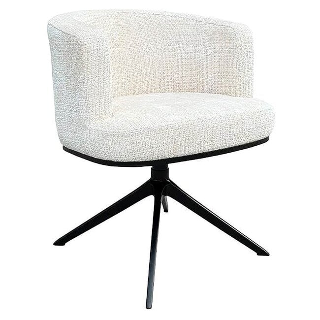 Richmond Interiors  Draaistoel Cheyenne beige chenille