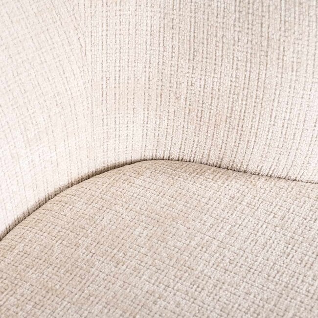 Richmond Interiors  Draaistoel Cheyenne beige chenille