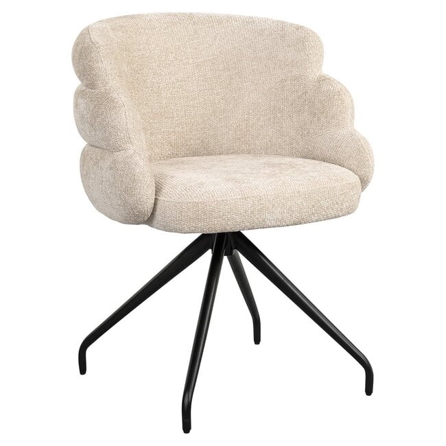 Richmond Interiors  Draaifauteuil Kayla Unicorn 11 cream
