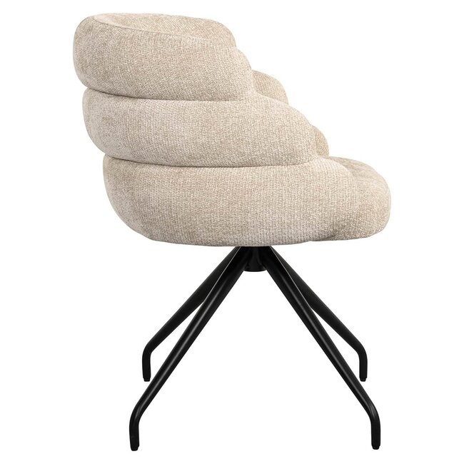 Richmond Interiors  Draaifauteuil Kayla Unicorn 11 cream