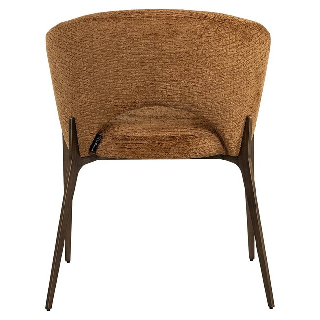 Richmond Interiors  Eetkamerstoel Kenzi cognac fusion Fusion cognac 28