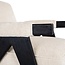 Richmond Interiors  Fauteuil Cooper Wit Bergen 900 Wit chenille