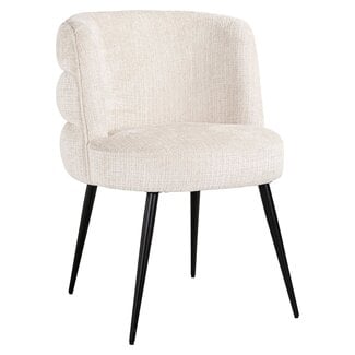 Richmond Interiors  Stoel Stella beige chenille