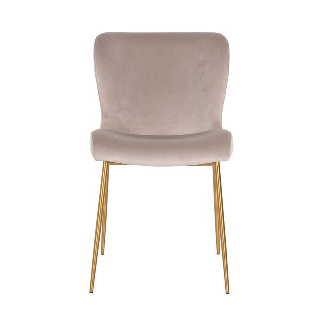 Richmond Interiors  Stoel Odessa khaki / brushed Goud