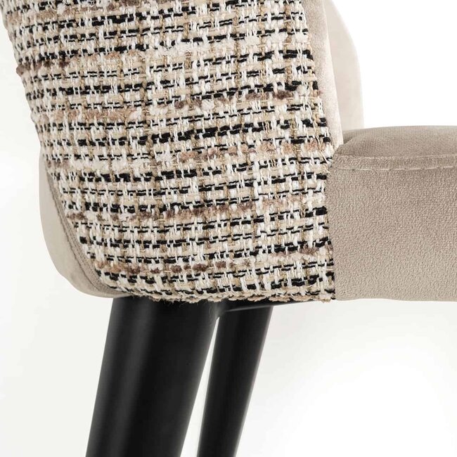 Richmond Interiors  Chair Tabitha trendy nature / quartz khaki