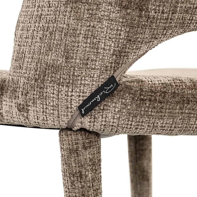 Richmond Interiors  Eetkamerstoel Cecilia stone chenille